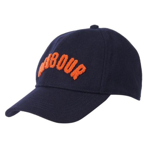 CASQETTE BARBOUR LOGO SPORTS CAP NAVY