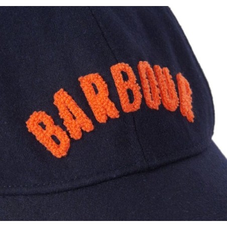 CASQETTE BARBOUR LOGO SPORTS CAP NAVY