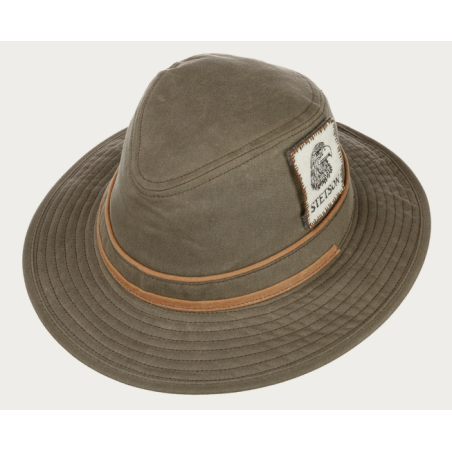 CHAPEAU STETSON COTON KAKI