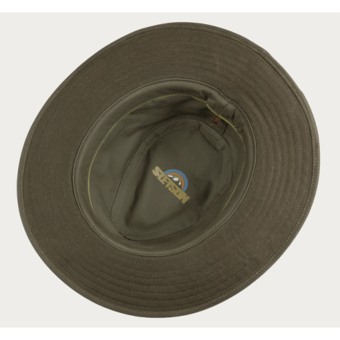 CHAPEAU STETSON COTON KAKI