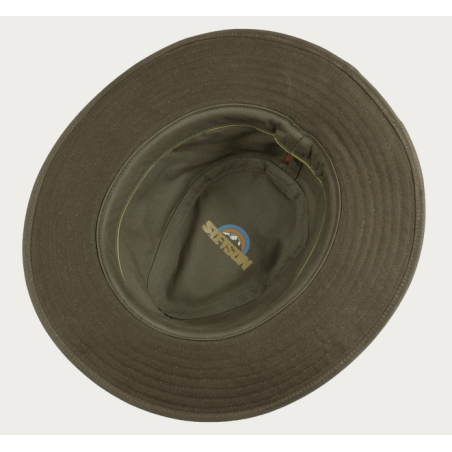 CHAPEAU STETSON COTON KAKI