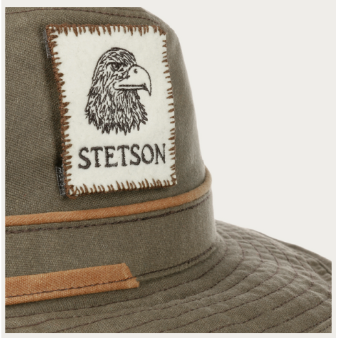 CHAPEAU STETSON COTON KAKI