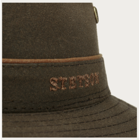 CHAPEAU AVA STETSON COTTON WAXED