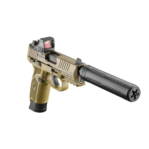 PISTOLET FN 502 TACTICAL FDE CAL 22LR