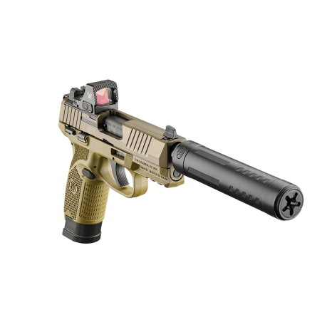 PISTOLET FN 502 TACTICAL FDE CAL 22LR