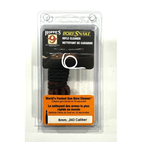 CORDON DE NETTOYAGE BORESNAKE POUR CARABINE 6mm/243