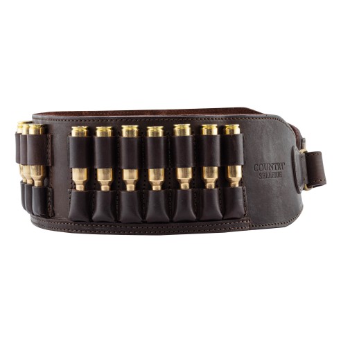 Cartouchière cuir gras pour 21 balles - Country Se