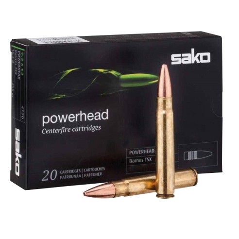 9.3X62 SAKO POWERHEAD 250GR