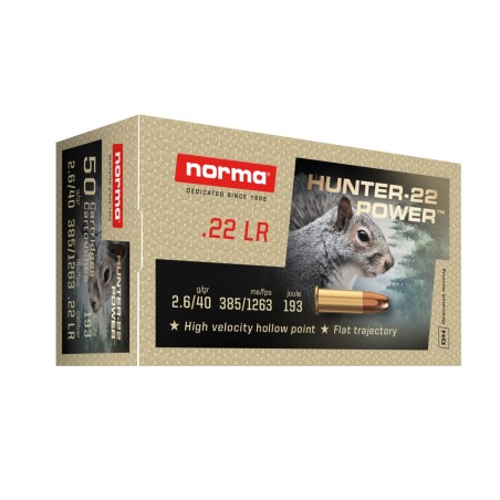 22LR NORMA HUNTER