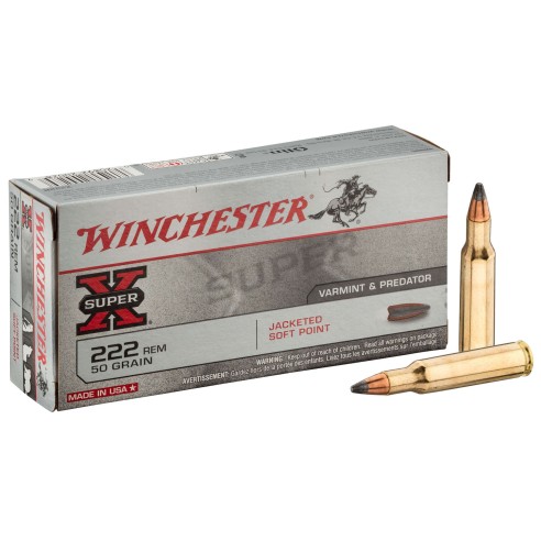 222R WINCHESTER SOFT POINT 50GR