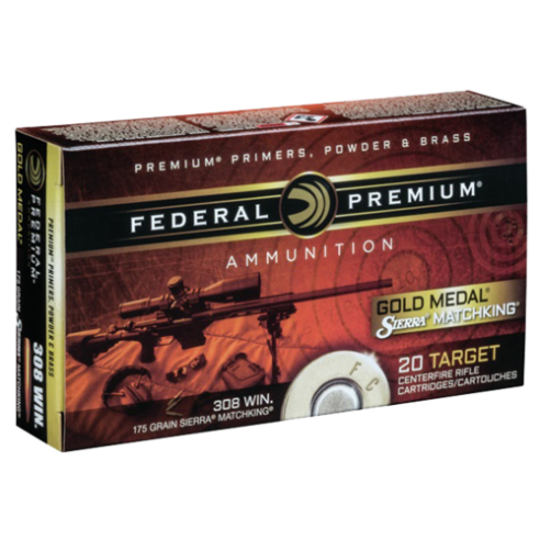 308 WIN FEDERAL GOLD METAL SIERRA 168GR