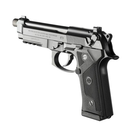 PISTOLET BERETTA M9 A3 BLACK AQUA TEK CAL 9X19 FILETE 1/2X28