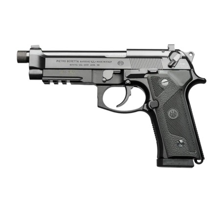 PISTOLET BERETTA M9 A3 BLACK AQUA TEK CAL 9X19 FILETE 1/2X28