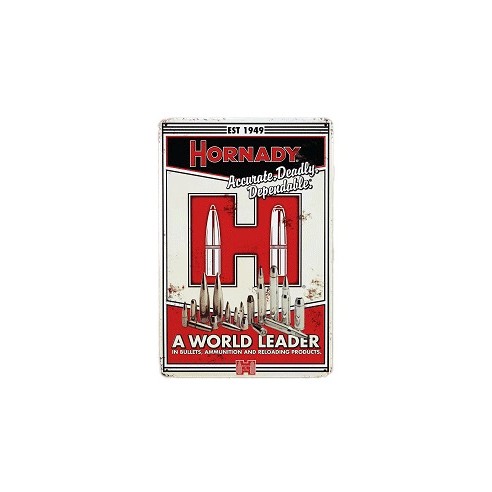 PLAQUE HORNADY A WORLD LEADER