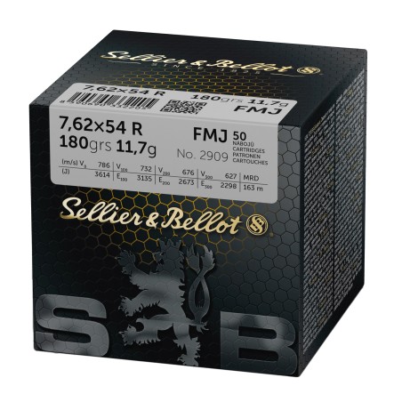 7.62X54R SELLIER BELLOT 11.7GR X50 VRAC+