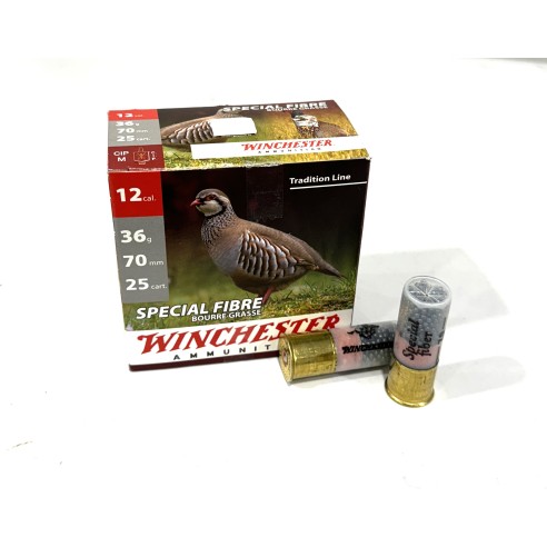 WINCHESTER SPECIAL FIBRE CAL 12/70 36G N°7