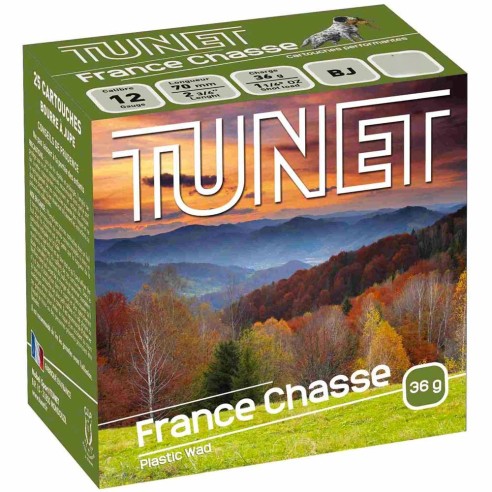 TUNET FRANCE CHASSE CAL 12/70 36G N°5