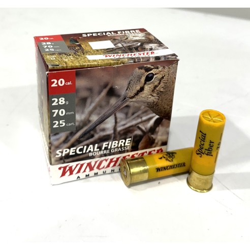 WINCHESTER SPECIAL FIBRE CAL 20/70 28G N°6