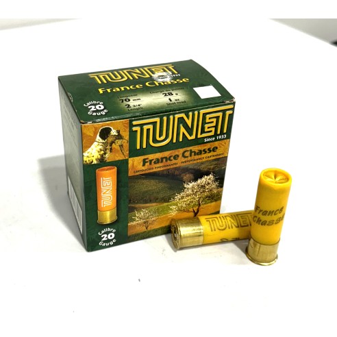 TUNET FRANCE CHASSE CAL 20/70 28G N°7