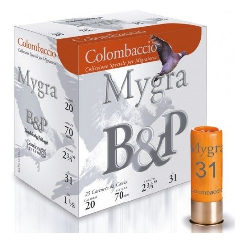 B&P MYGRA COLOMBACCIO CAL 20/70 31G N°5.5