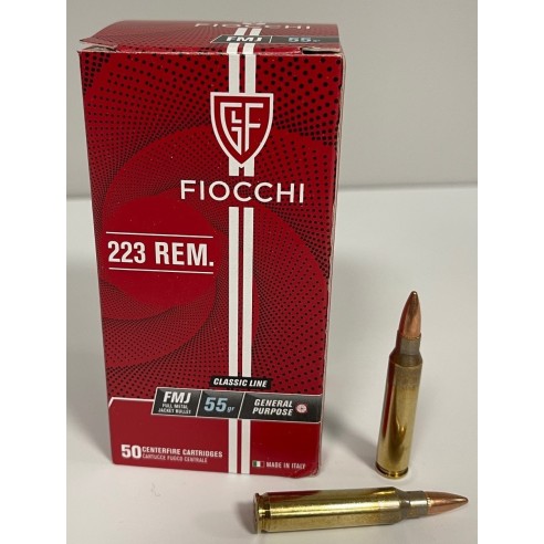 223R FIOCCHI FMJ 55G BTE X50