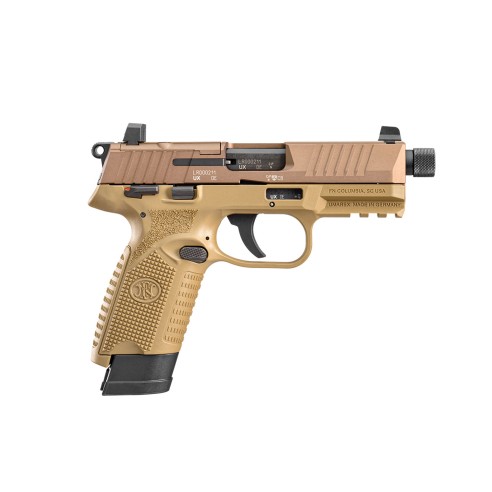 PISTOLET FN 502 TACTICAL FDE CAL 22LR