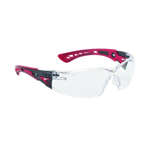 LUNETTE BOLLE RUCH+ INCOLORE MONTURE ROUGE