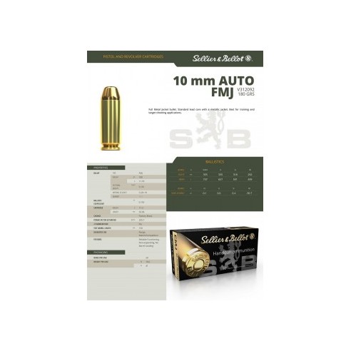 10mm AUTO SELLIER BELLOT