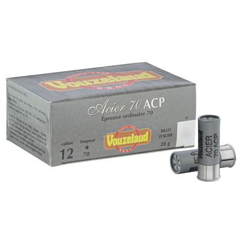 VOUZELAUD ACIER 70 ACP CAL 12/70 28G N?4