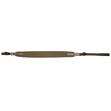 BRETELLE CARABINE NIGGELOH NEOPRENE MARRON