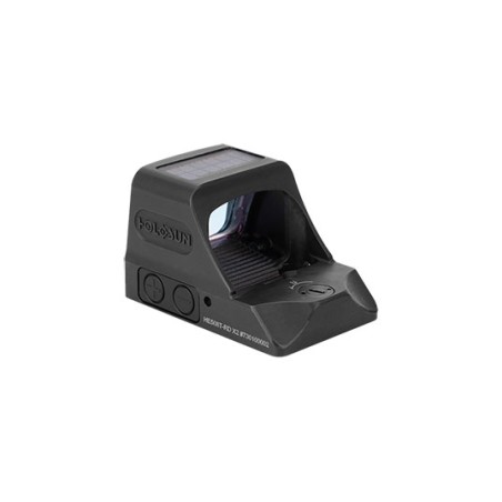 Holosun Reflex 508T - Reticule : Rouge - Bouton +/- et Panneau solaire - Titane - SANS Adaptateur