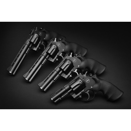 REVOLVER KORTH NATIONAL STANDARD BLACK NSC CAL 357 MAG 3"