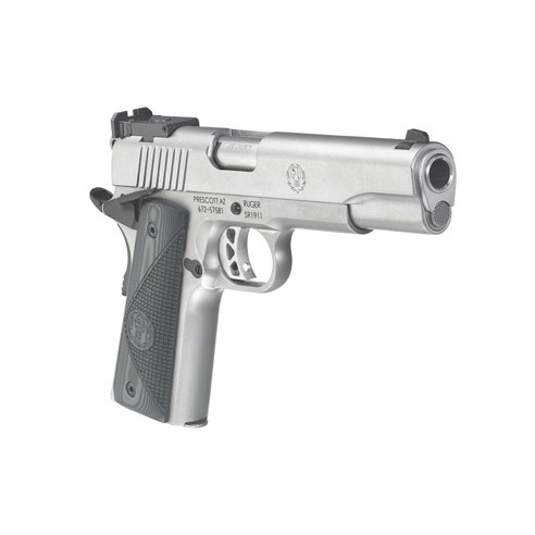 PISTOLET RUGER SR 1911 TARGET INOX CAL 45 AUTO 5''