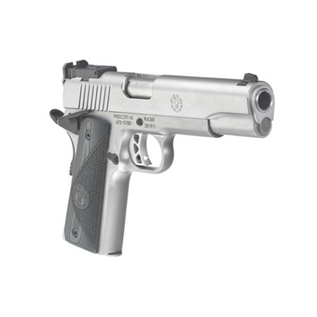 PISTOLET RUGER SR 1911 TARGET INOX CAL 45 AUTO 5''