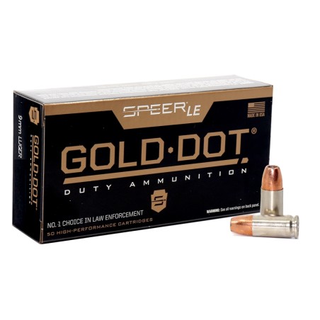 CART. SPEER GOLD.HOT CAL 9X19 147GR BTE X50