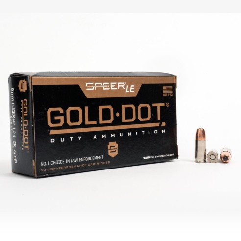 9X19 SPEER GOLD DOT 12GR BTE X50