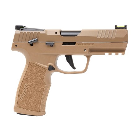 PISTOLET SIG P322 COYOTE CAL 22 LR 19 COUPS-OPTIC READY-FILETE
