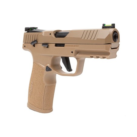 PISTOLET SIG P322 COYOTE CAL 22 LR 19 COUPS-OPTIC READY-FILETE