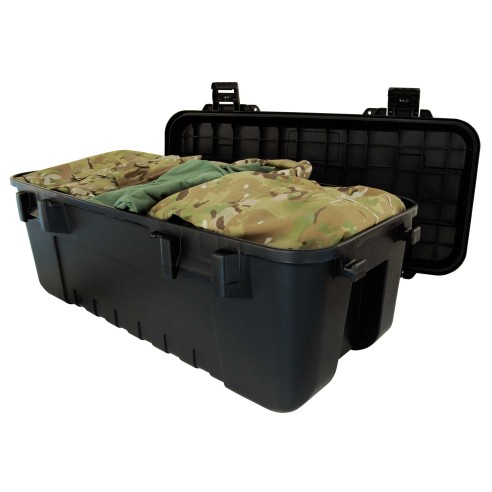 CAISSE PLANO SPORTMANS TRUNK W WHEELS BLACK