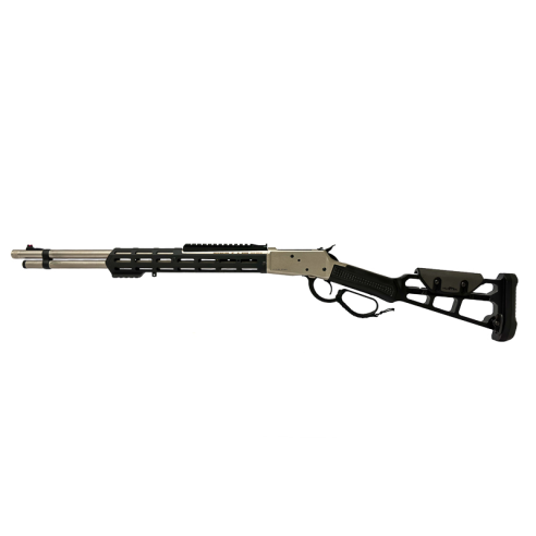 CARABINE A LEVIER SOUS GARDE BOITIER NICKEL-...