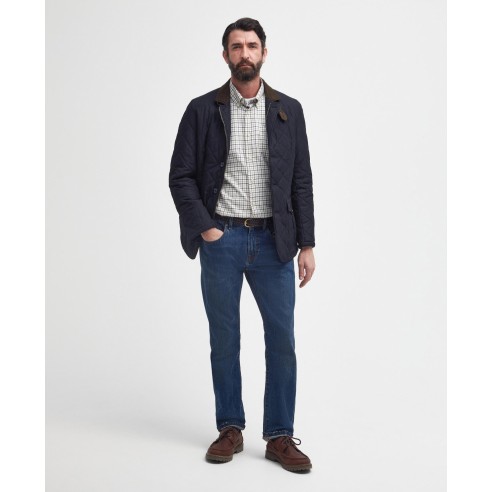 VESTE BARBOUR QUILTED LUTZ NAVY