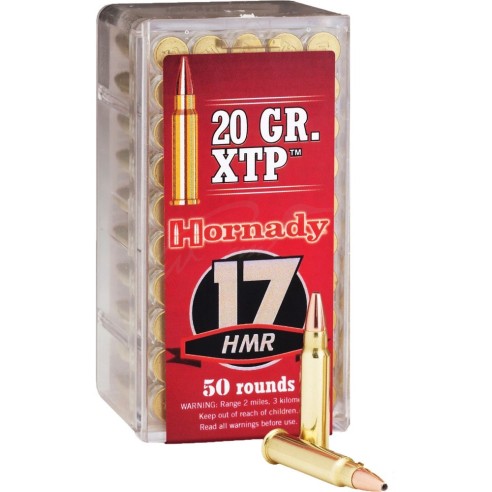 CART HORNADY 17HMR XTP 20GR