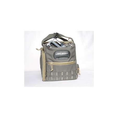 SAC DE TIR GPS POUR 5 ARMES DE POING KAKI