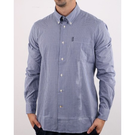CHEMISE BARBOUR GINGHAM 10 REGULAR INKY BLUE Taille XXXL