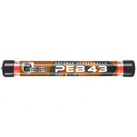 BILLES POIVRE CAL 43  0.62G  X10