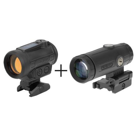 VISEUR POINT ROUGE HOLOSUN ARO EVO EN PACK AVEC MAGNIFIER HM3X