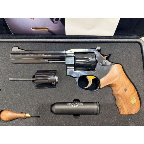REVOLVER MANURHIN MR73 5"1/4 CAL 357/38 MAG +...