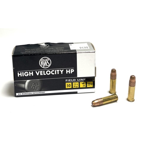 22LR RWS HIGH VELOCITY HP X50