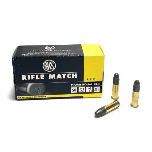 22LR RWS RIFLE MATCH X50