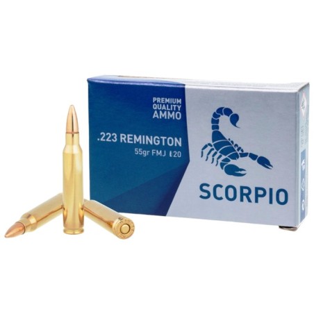223R STV SCORPIO FMJ 55G X20